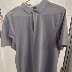 Medium light blue men’s Lululemon polo